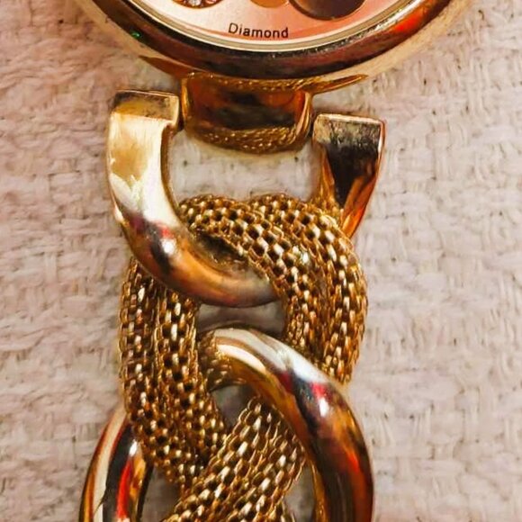 Akribos XXIV AK895RG-BX  Diamond dial  Twisted Chain Watch for Women - Picture 12 of 16